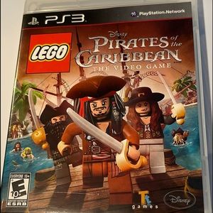 PlayStation 3 Lego The Pirates of the Caribbean” video game